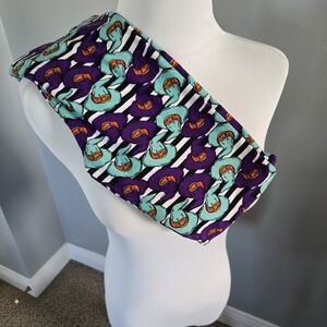 NWOT LuLaRoe Purple and Teal Witches Hat Leggings